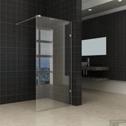 Douchewand Wiesbaden Profielloos 100x200cm 8mm NANO Coating