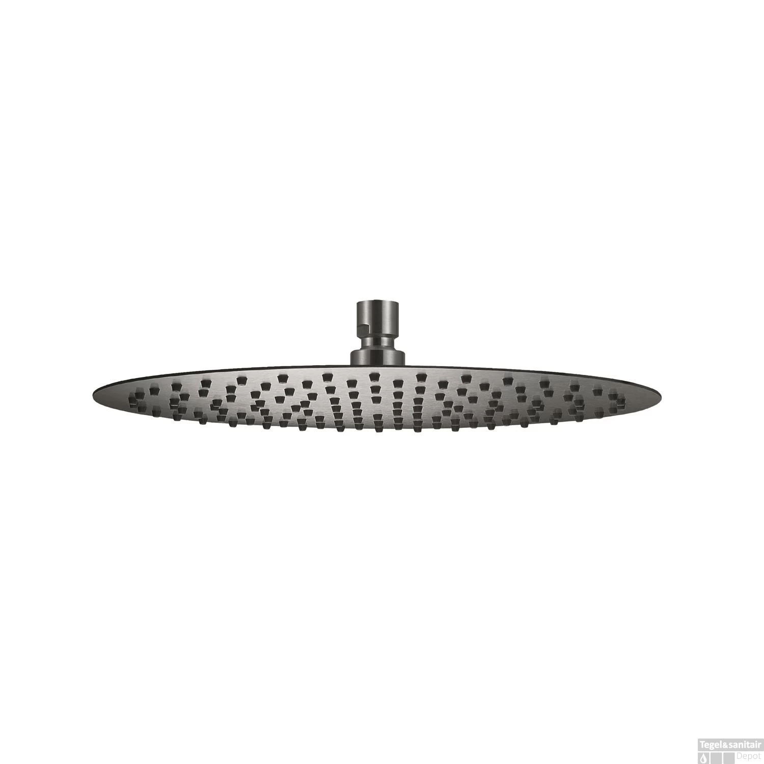 Hoofddouche Qisani Flow Ø 25 Cm Geborsteld RVS