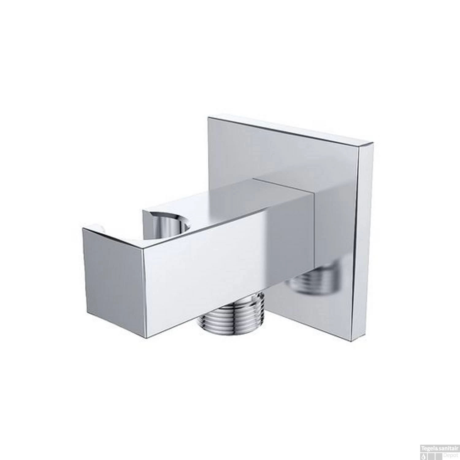 Thermostatische Inbouw Regendouche Set Wiesbaden Type 105 Plafondarm 20 Cm Vierkant Incl. Inbouwdeel - Afbeelding 6