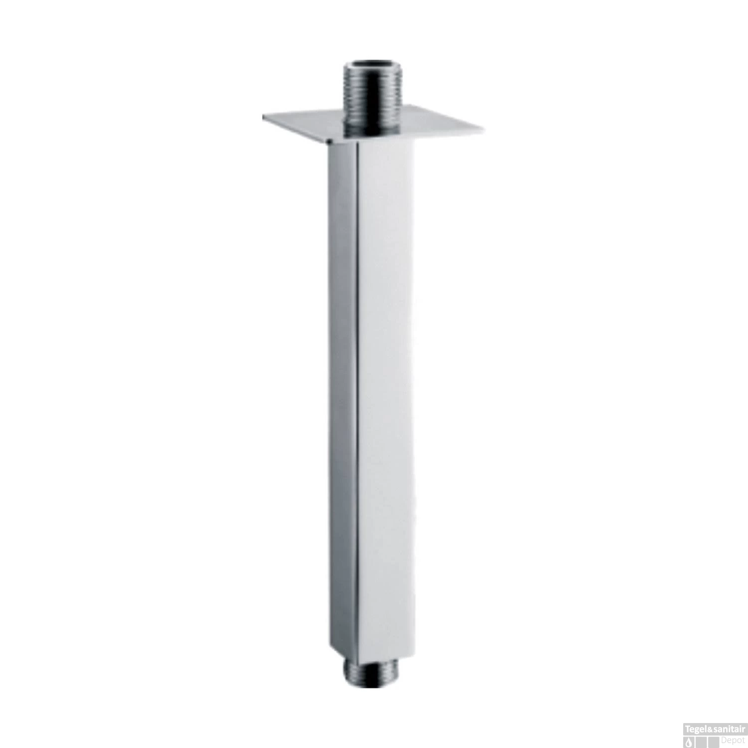 Thermostatische Inbouw Regendouche Set Wiesbaden Type 105 Plafondarm 20 Cm Vierkant Incl. Inbouwdeel - Afbeelding 8