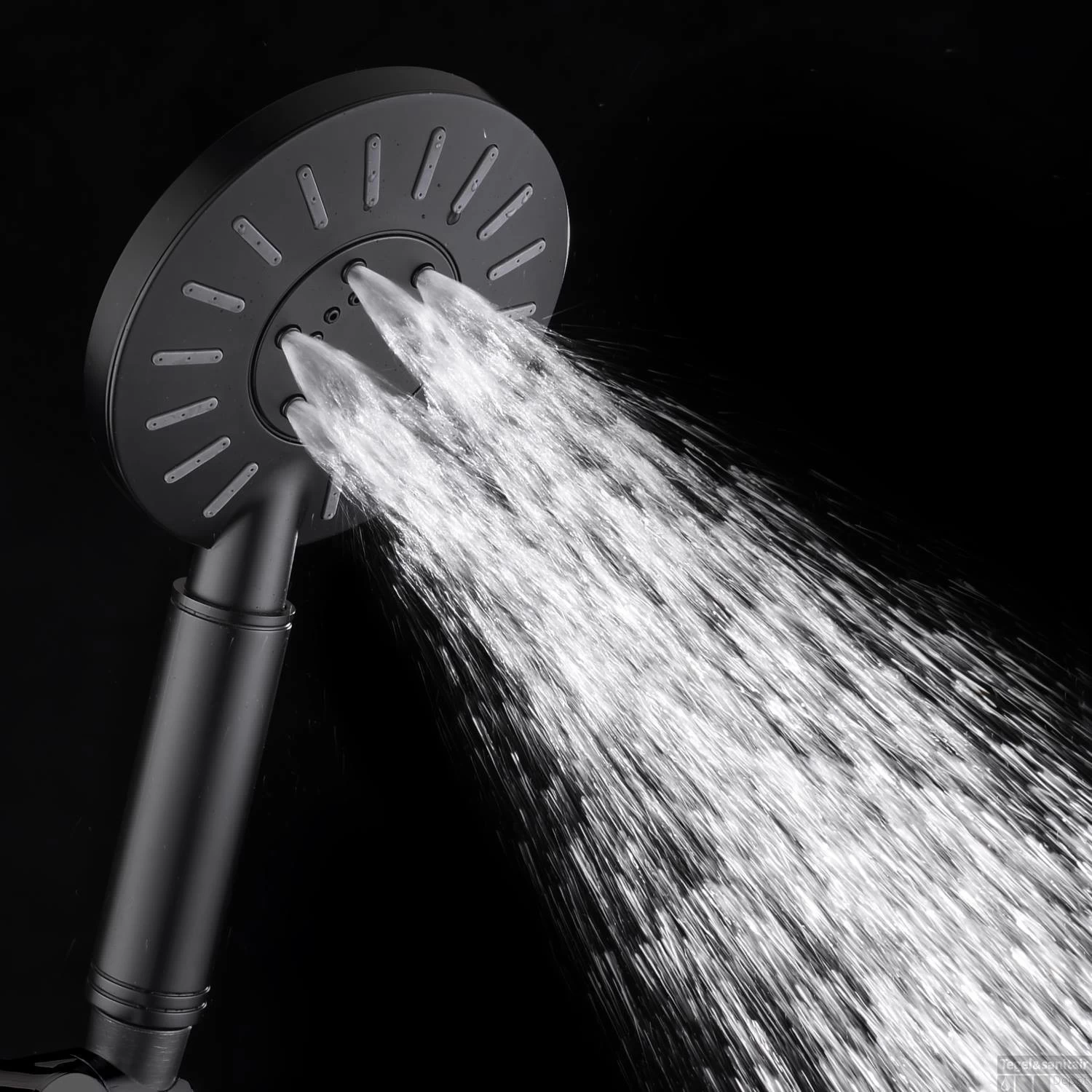 Handdouche Tiger Tyne 3 Standen Mat Zwart - Afbeelding 4