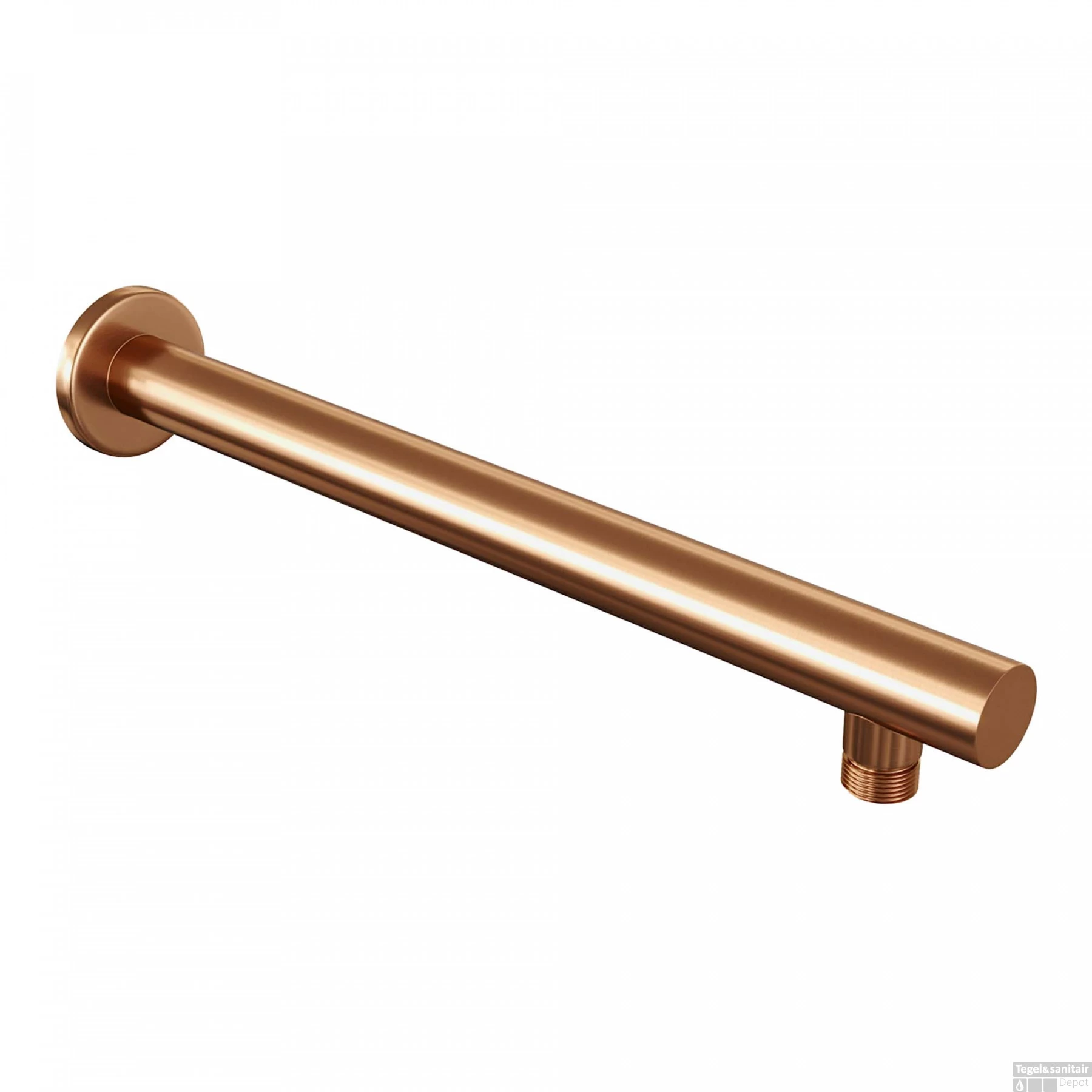 Regendoucheset Inbouw Brauer Copper Carving Thermostatisch 20cm Met Wandarm, Glijstang En Handdouche 3-Standen Losse Stopkranen Geborsteld Koper - Afbeelding 2