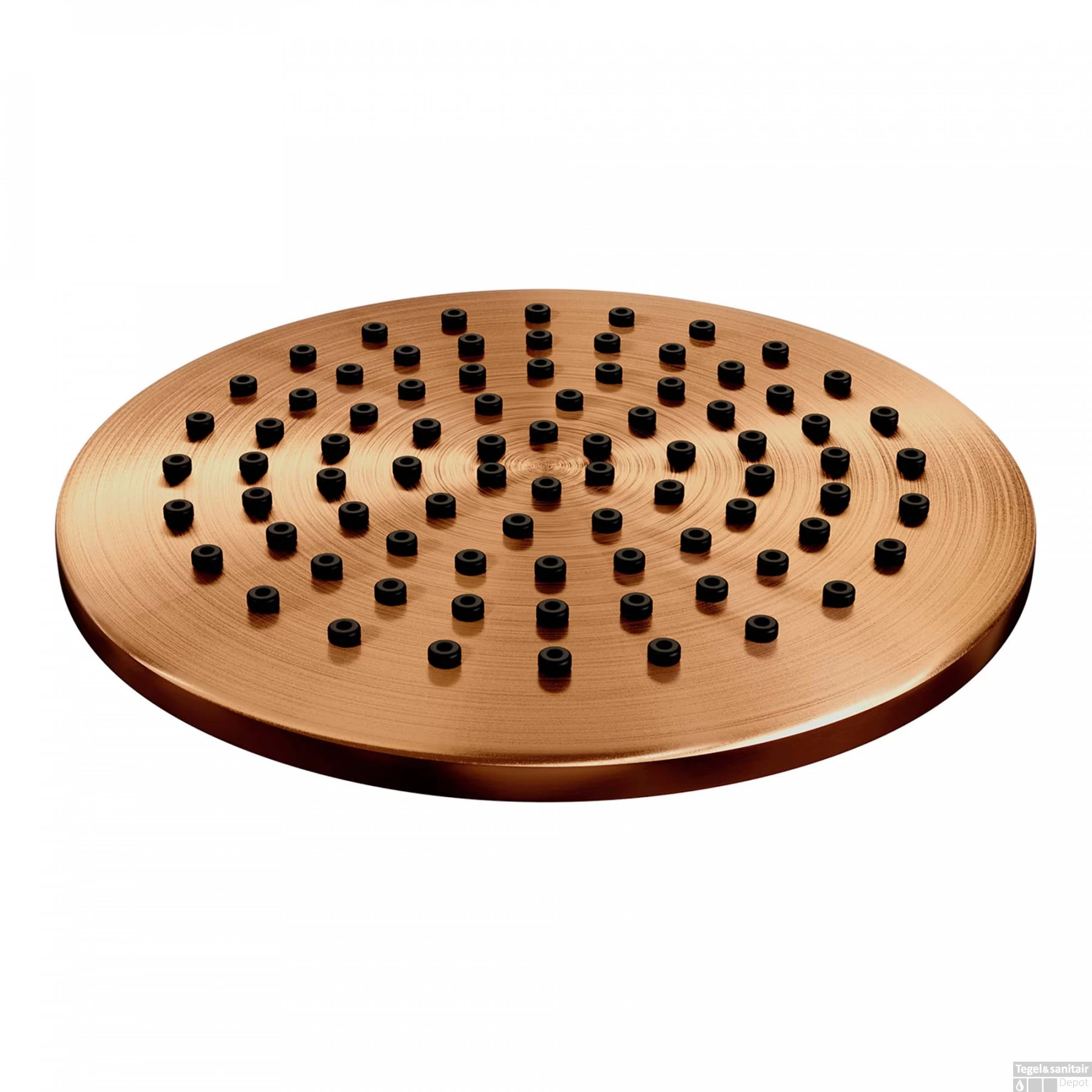 Regendoucheset Inbouw Brauer Copper Carving Thermostatisch 20cm Met Wandarm, Glijstang En Handdouche 3-Standen Losse Stopkranen Geborsteld Koper - Afbeelding 8