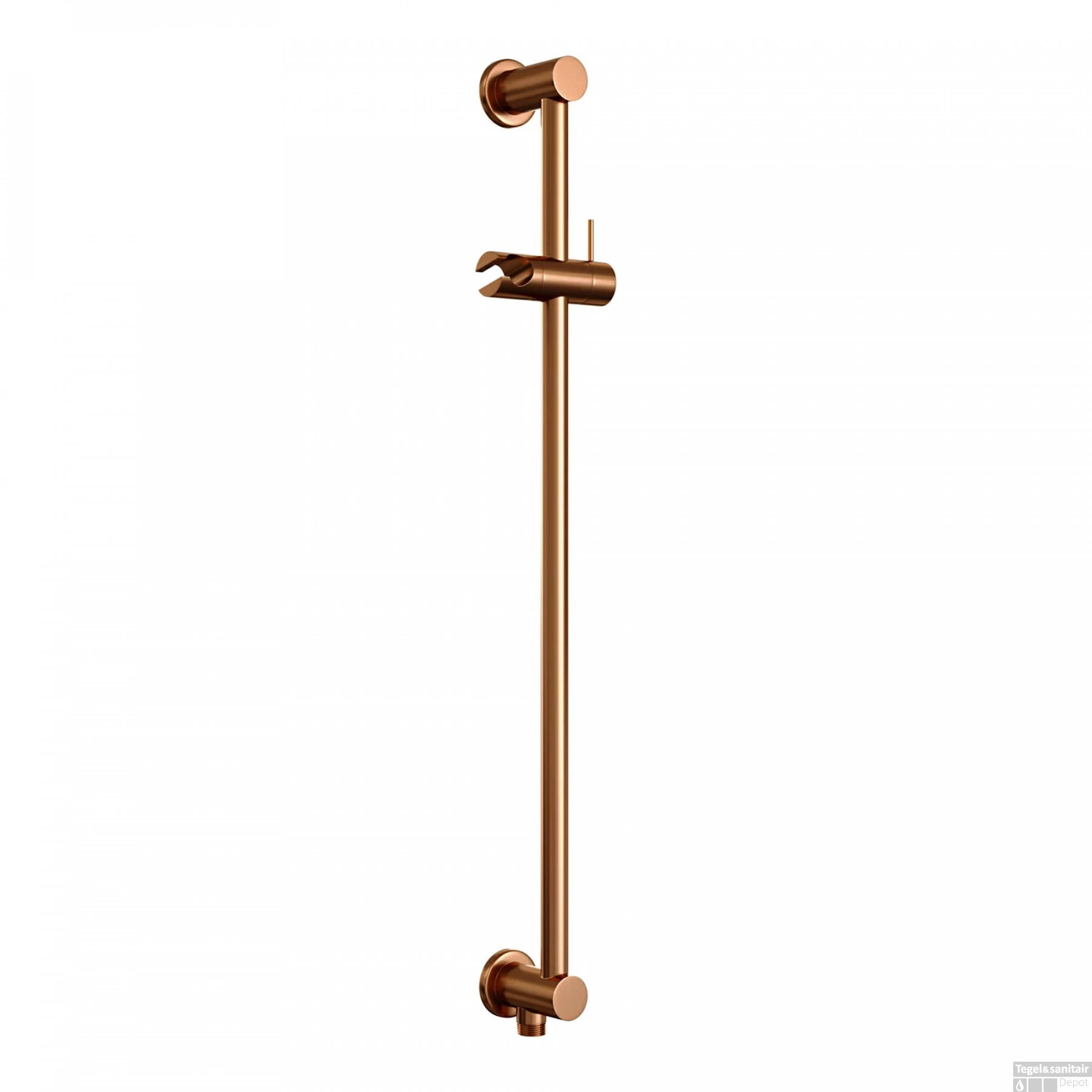 Regendoucheset Inbouw Brauer Copper Carving Thermostatisch 20cm Met Wandarm, Glijstang En Handdouche 3-Standen Losse Stopkranen Geborsteld Koper - Afbeelding 6