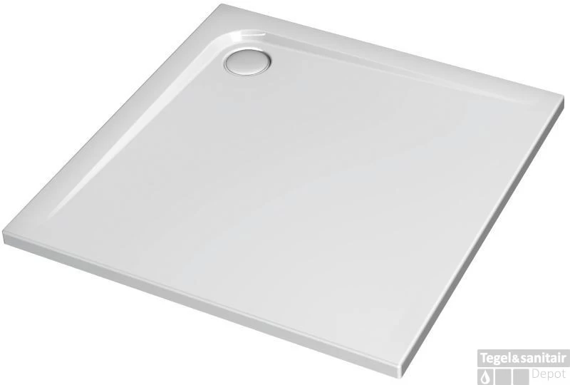 Ideal Standard Ultra Flat Douchebak 120 X 120 X 4 Cm. Wit