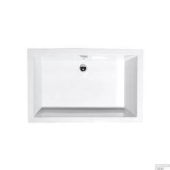 Extra Diepe Douchebak Sapho Deep 110x75x26 Cm Rechthoekig Acryl Wit