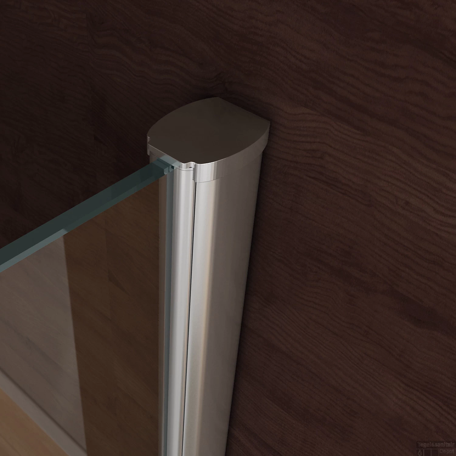 ACTIE Wiesbaden Douchewand 8mm 100X200cm | Nano Coating | Helder | Inloopdouche - Afbeelding 2