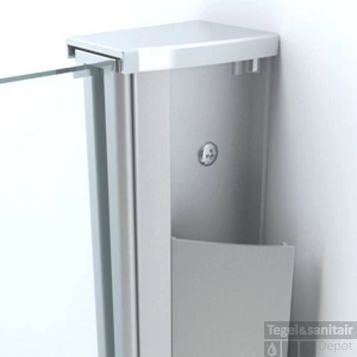 ACTIE Wiesbaden Douchewand 8mm 100X200cm | Nano Coating | Helder | Inloopdouche - Afbeelding 5