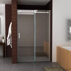 BWS 2 Delige Nis Schuifdeur 120x200 Cm 8 Mm NANO Coating