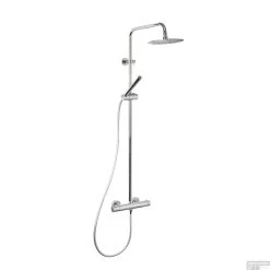 BWS Douche Opbouwset Thermostatisch Round Met Handdouche Chroom