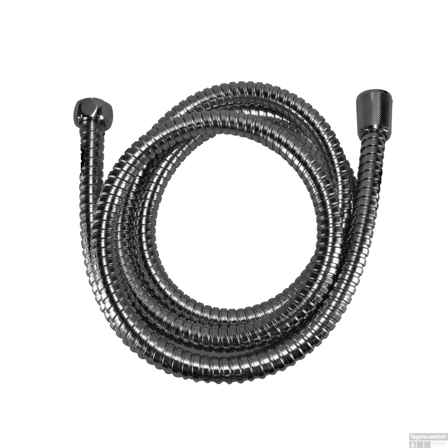 BWS Doucheslang Dubbel 175cm Chroom - Afbeelding 2