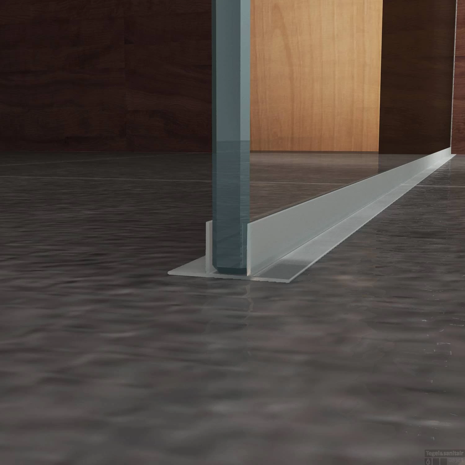 BWS Edge Douchewand Profielloos 80x200 Cm 8 Mm NANO Coating - Afbeelding 2