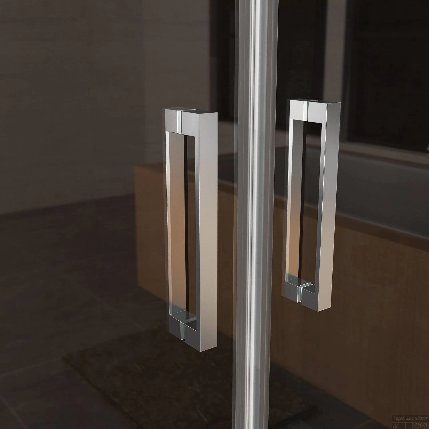 BWS Nisdeur Schuifbaar 4-Delig 180x200 Cm 8 Mm Nano Coating - Afbeelding 3