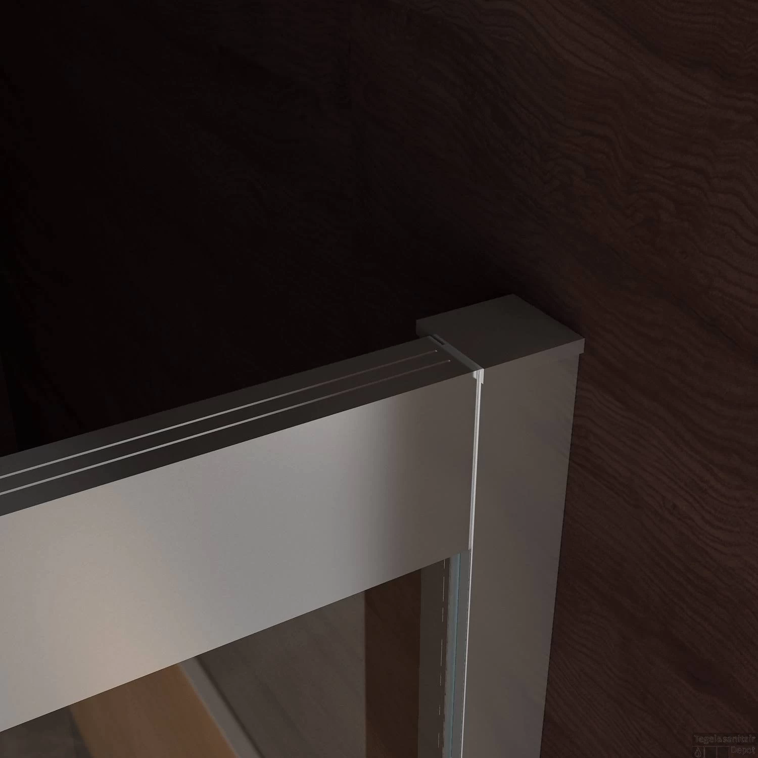 BWS Douchedeur | Softclose 2.0 | 120x200cm | 8mm Aluminium NANO Coating | Nisdeur - Afbeelding 3