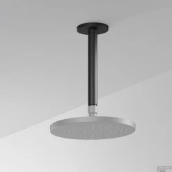 Plafondbuis Hotbath Cobber Rond 30 Cm Mat Zwart