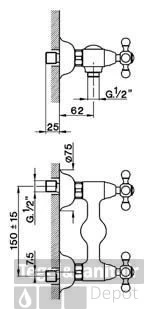 Cisal Arcana Douchemengkraan AR00044121 Chroom