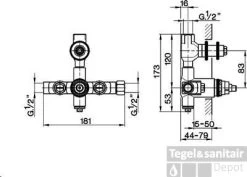 Cisal Inbouwdeel Thermostaat HY00030004