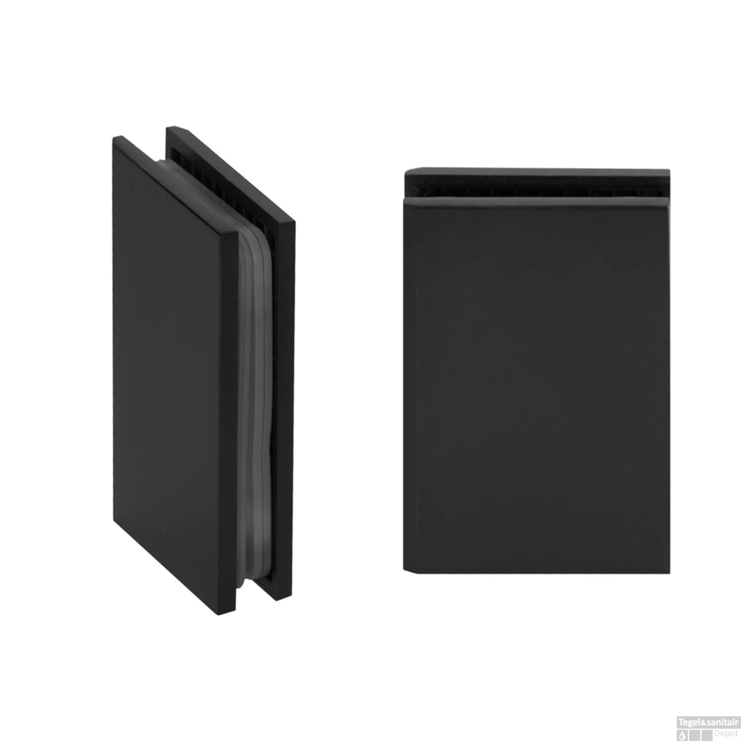 Inloopdouche Compleet Just Creating Profielloos 110/30 Cm Mat Zwart - Afbeelding 5