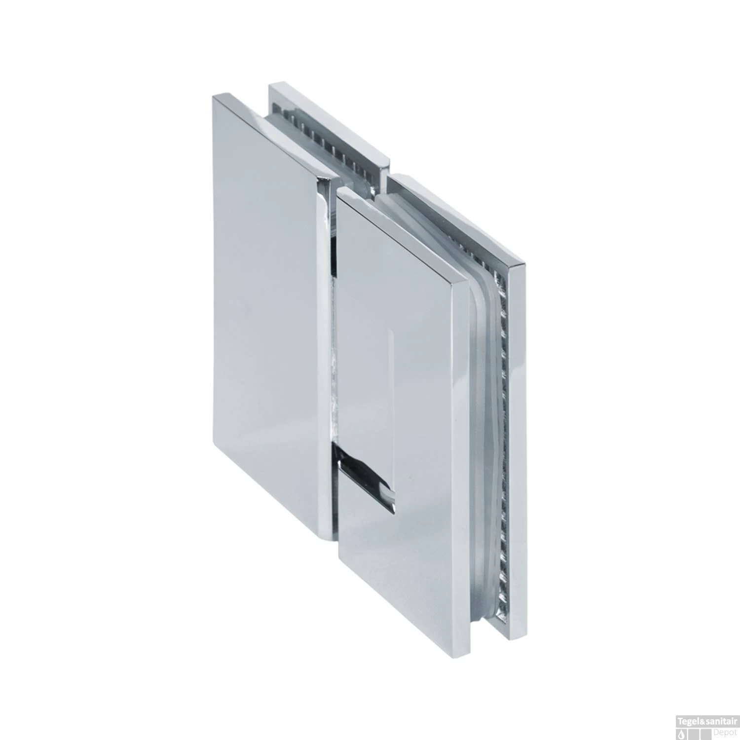 Nisdeur Compleet Just Creating Profielloos 2-Delig (Draaideur Bevestigd Op Inloopwand) 150x200 Cm 90/60 Chroom - Afbeelding 5