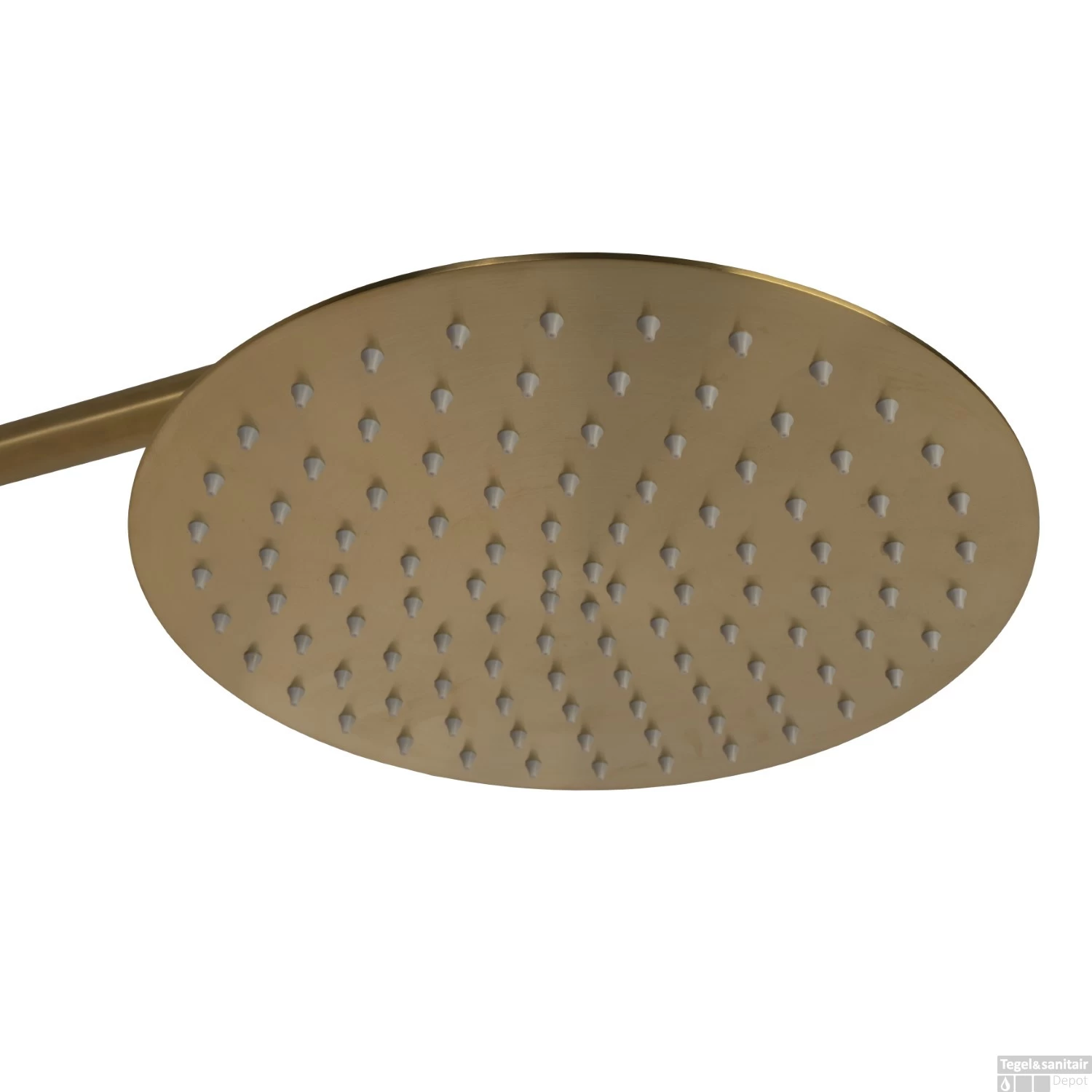 Inbouw Regendouche Set Boss & Wessing Colorato Met Handdouche En Wanduitloop Geborsteld Goud - Afbeelding 3