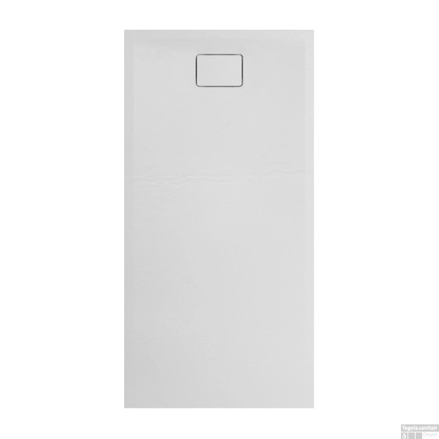 Douchebak Allibert Terreno Rechthoek Inbouw Polybeton 160x80 Cm Wit