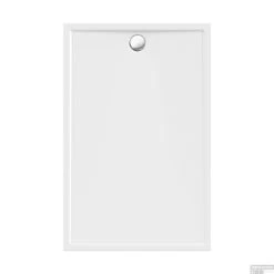 Douchebak BWS Rechthoek Zelfdragend Acryl 120x80x4cm Wit