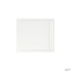 Douchebak Rechthoek Zelfdragend Easy Tray 100x90x5cm Wit Glans