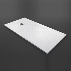 Douchebak Texence Squama Met Afvoer Hoogwaardig Composiet (alle Maten, Alle Kleuren)