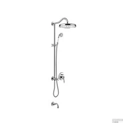 Douchekraanset Tres Clasic Inbouw Mengkraan 3-Wegs Chroom