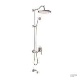 Douchekraanset Tres Clasic Inbouw Mengkraan 3-Wegs RVS