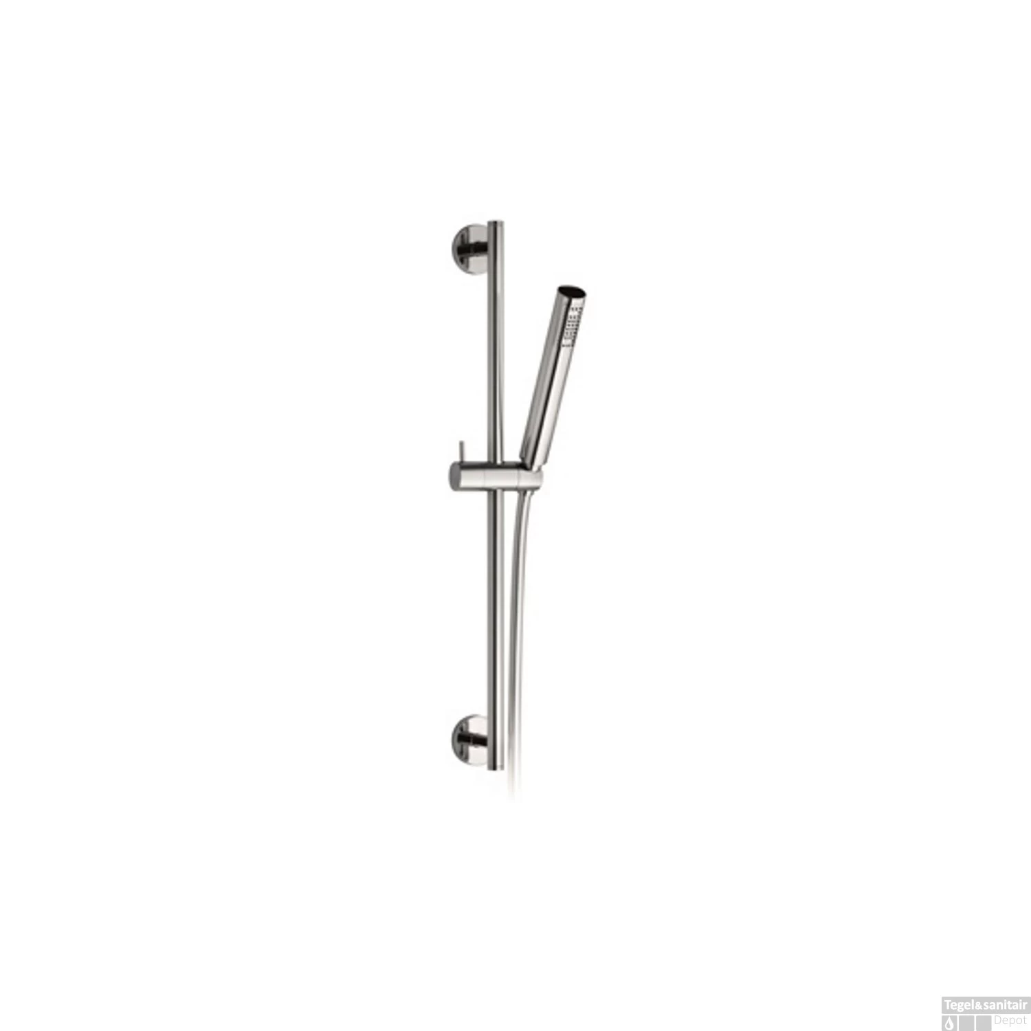 Glijstangset Plieger Napoli Met Handdouche Staafmodel 1 Stand Doucheslang 150cm En Glijstang 70cm Chroom