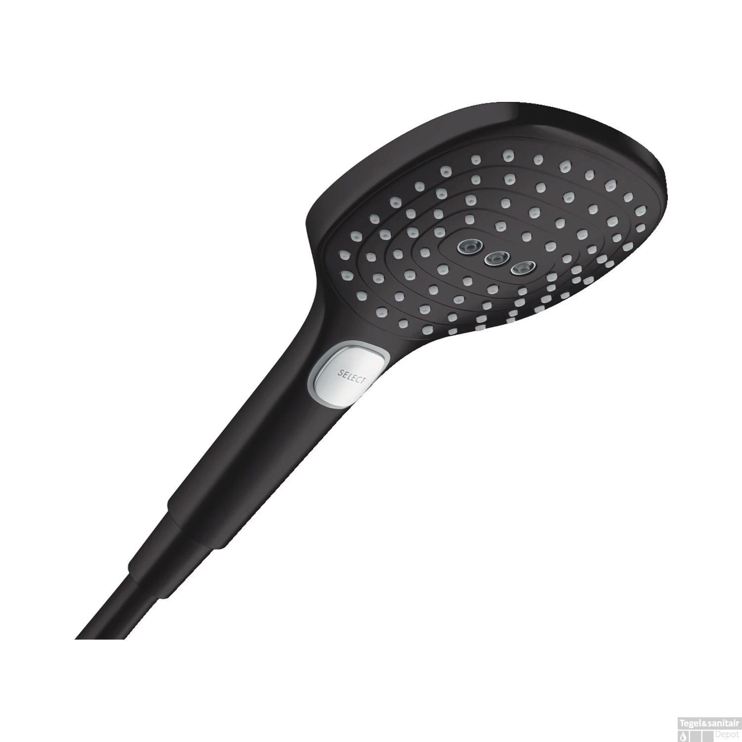 Handdouche HansGrohe Raindance Select E 120 3jet Mat Zwart