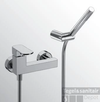 Huber Dado Douchemengkraan Met Handdoucheset Chroom DD.000450.21 - Afbeelding 2