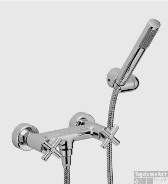 Huber Suite Douchemengkraan Met Handdouche 471ST01HCR - Afbeelding 2