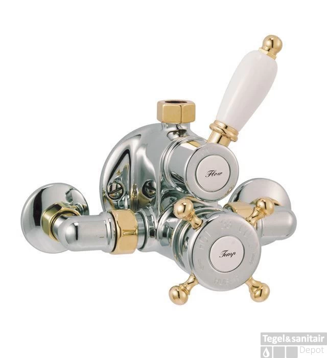 Huber Victorian Douchethermostaat Brons 150.VT51HBA - Afbeelding 3