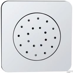 Inbouw Verstelbare Zijdouche Vierkant 135x135 ABS Chroom