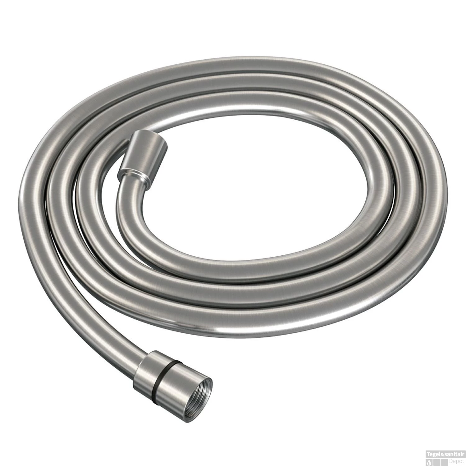 Inbouw Regendouche Set Brauer Brushed Edition Gebogen Wanduitloop Ronde Hoofddouche 20 Cm Met Twee Stopkranen En Handdouche 3 Standen RVS Look - Afbeelding 3