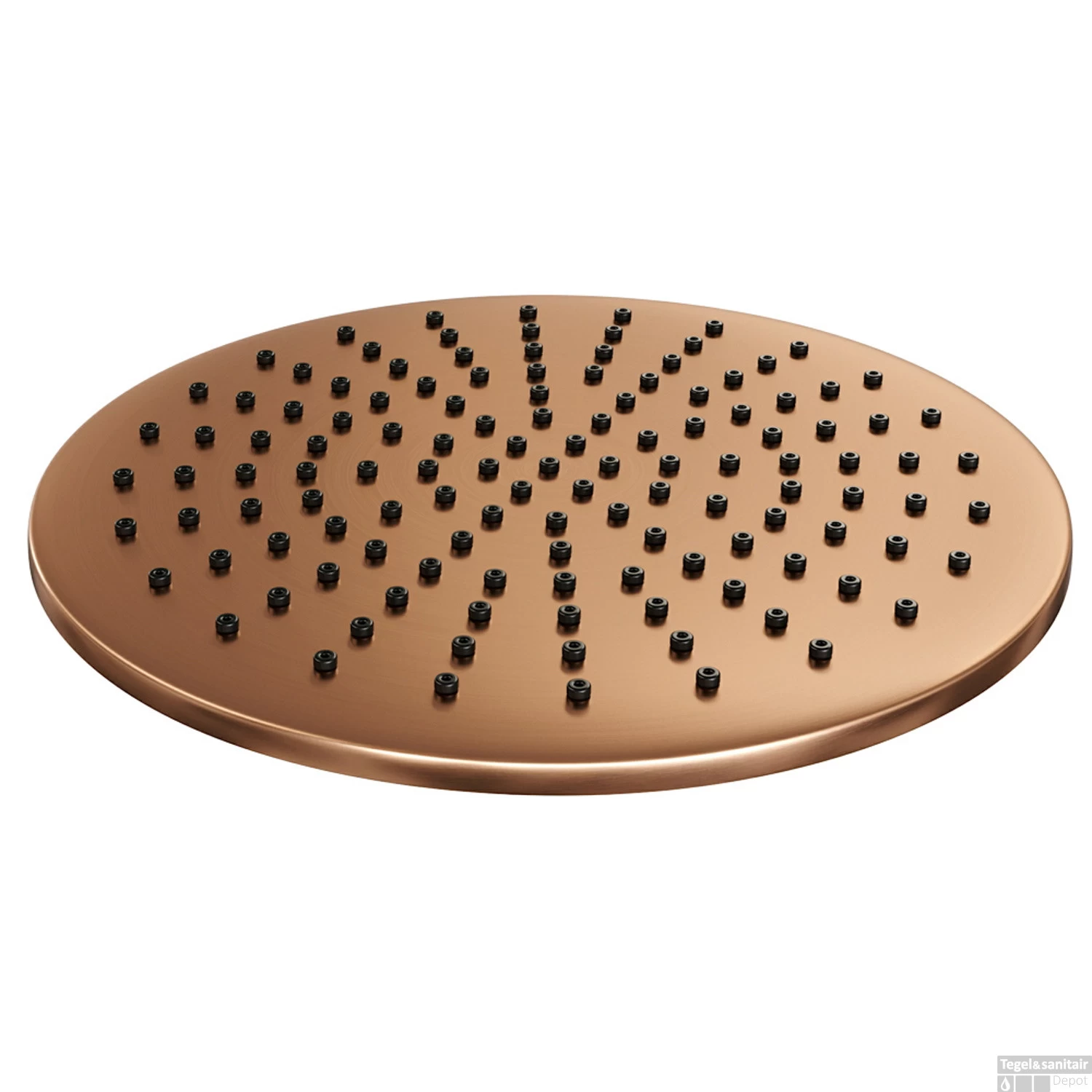 Inbouw Regendouche Set Brauer Copper Edition Gebogen Wanduitloop Ronde Hoofddouche 30 Cm Met Glijstang Koper - Afbeelding 6