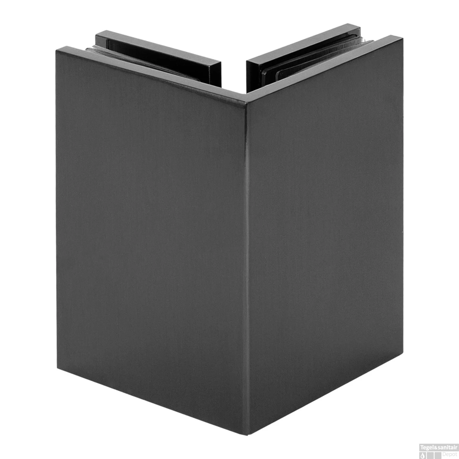 Inloopdouche Compleet Just Creating Profielloos 90x110 Cm Reversed Gunmetal - Afbeelding 3