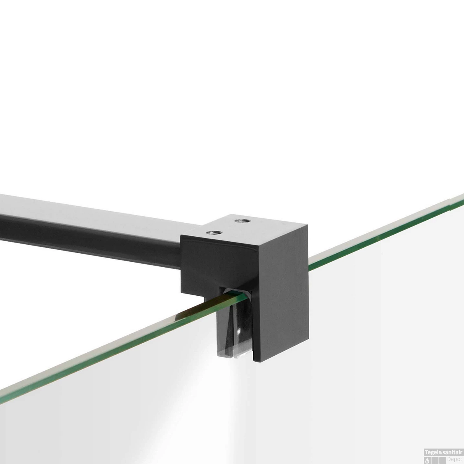 Inloopdouche Compleet XL Just Creating Profielloos 100x120 Cm Gunmetal - Afbeelding 3