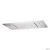 Hoofddouche Showerlicious Lagoo Nesso Met 2 Cascades En Nevel Functie 70 X 40 Cm RVS Chroom