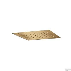 Hoofddouche LED It Rain Lagoo Nesso Multi Color LED Met Afstandsbediening 30 X 30 Cm RVS Geborsteld Goud PVD