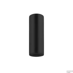 Hoofddouche Evening Breeze Lagoo Nesso 5 X 15 Cm RVS Mat Zwart