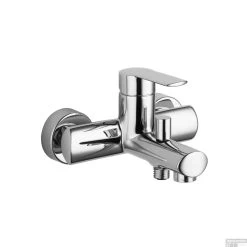 Opbouw Badkraan Herzbach Cool 1/2'' Doucheslang Aansluiting Messing Chroom