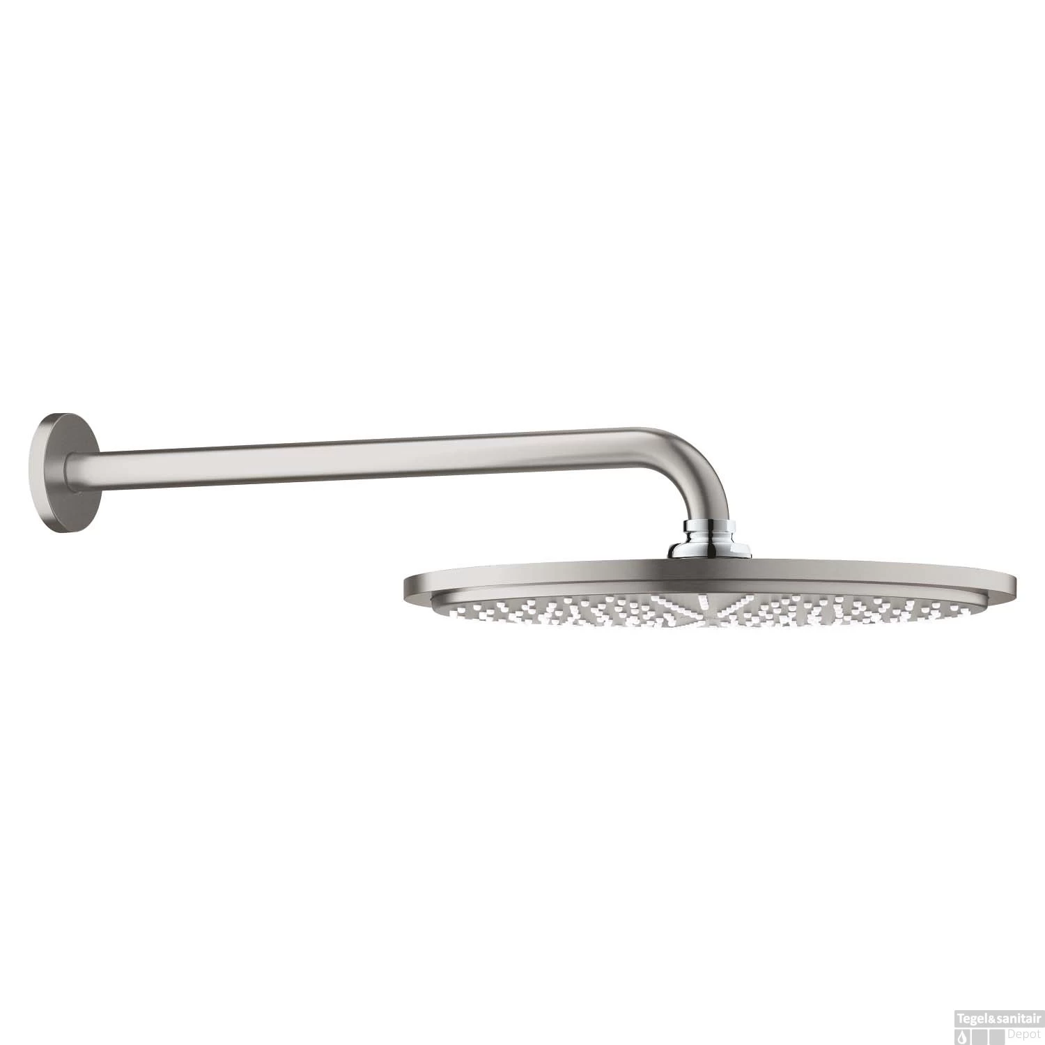 Regendoucheset Grohe Rainshower Cosmopolitan Metal 31 Cm Met Wandarm Supersteel