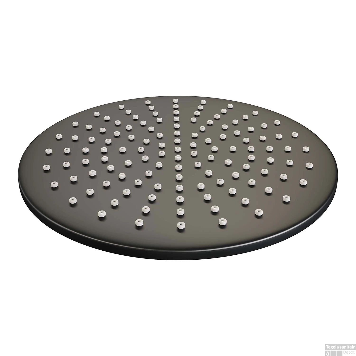 Regendoucheset Inbouw Brauer Black Carving Thermostatisch 30cm Met Wandarm En Handdouche 3-Standen Losse Stopkranen Mat Zwart - Afbeelding 7