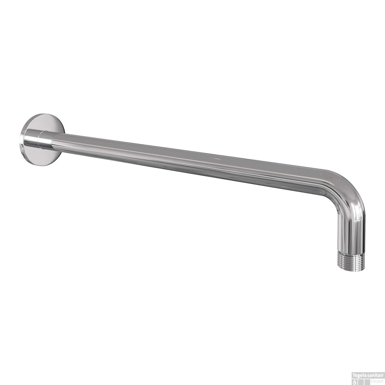 Regendoucheset Inbouw Brauer Chrome Carving Thermostatisch 30cm Met 3-Weg Omstelling, Gebogen Wandarm En Staaf Handdouche Chroom - Afbeelding 7