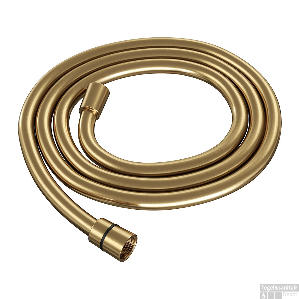 Regendoucheset Inbouw Brauer Gold Edition Thermostatisch 20cm Met Gebogen Wandarm, Glijstang En Handdouche 3-Standen Losse Stopkranen Geborsteld Goud - Afbeelding 7