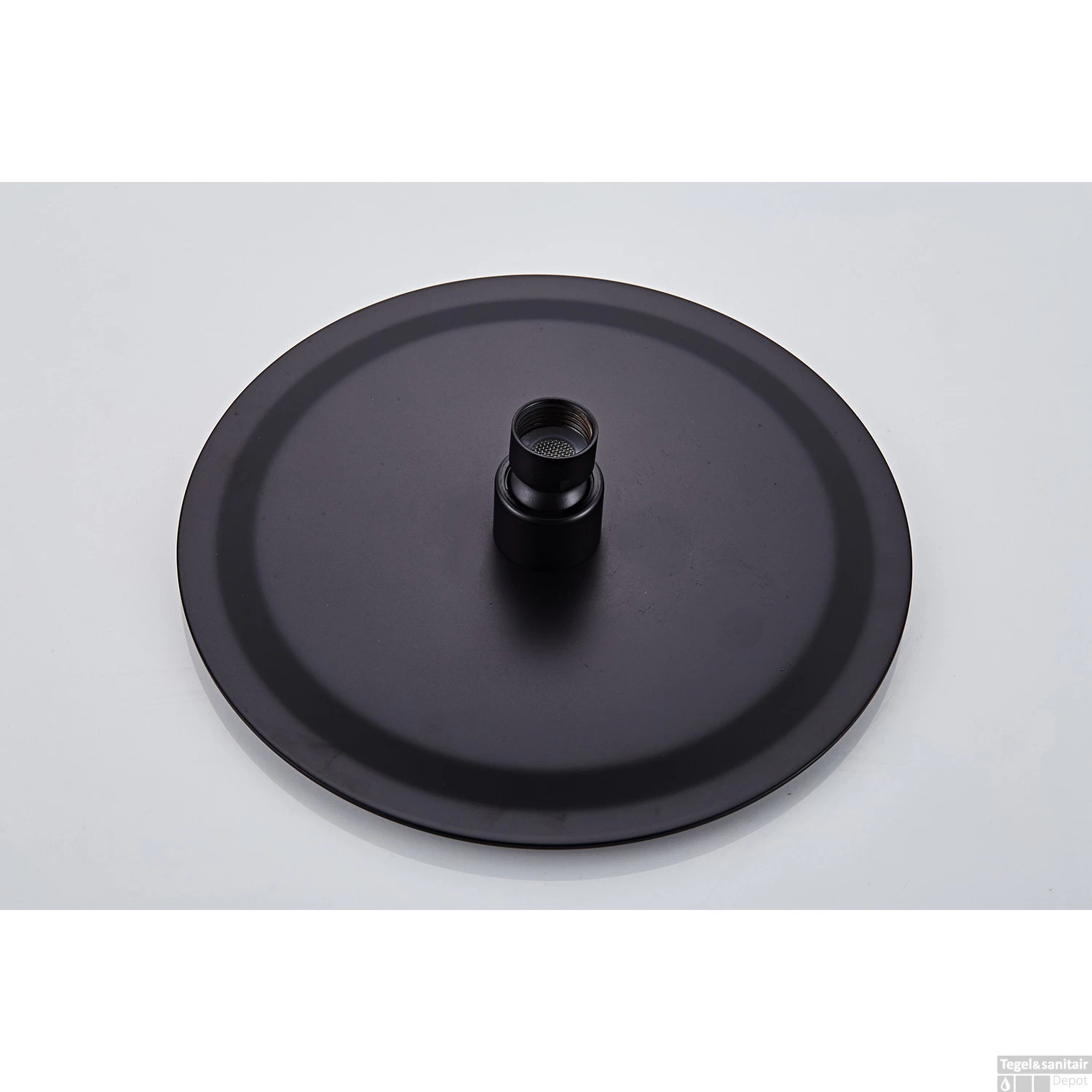 Ronde Hoofddouche Boss & Wessing Exclusive Extra Dun 20 Cm Mat Zwart - Afbeelding 2