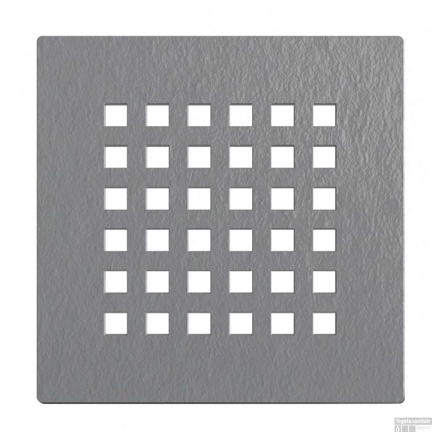 Douchetub Sanimar Sanistone 120 X 90 Cm Cement Grijs - Afbeelding 4